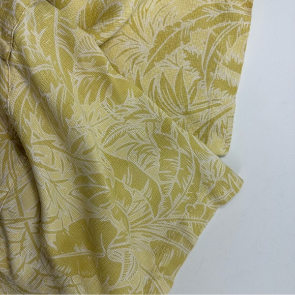 Tommy Bahama Men's Yellow Tropical Shirt Size Medium - Picture 6 of 6